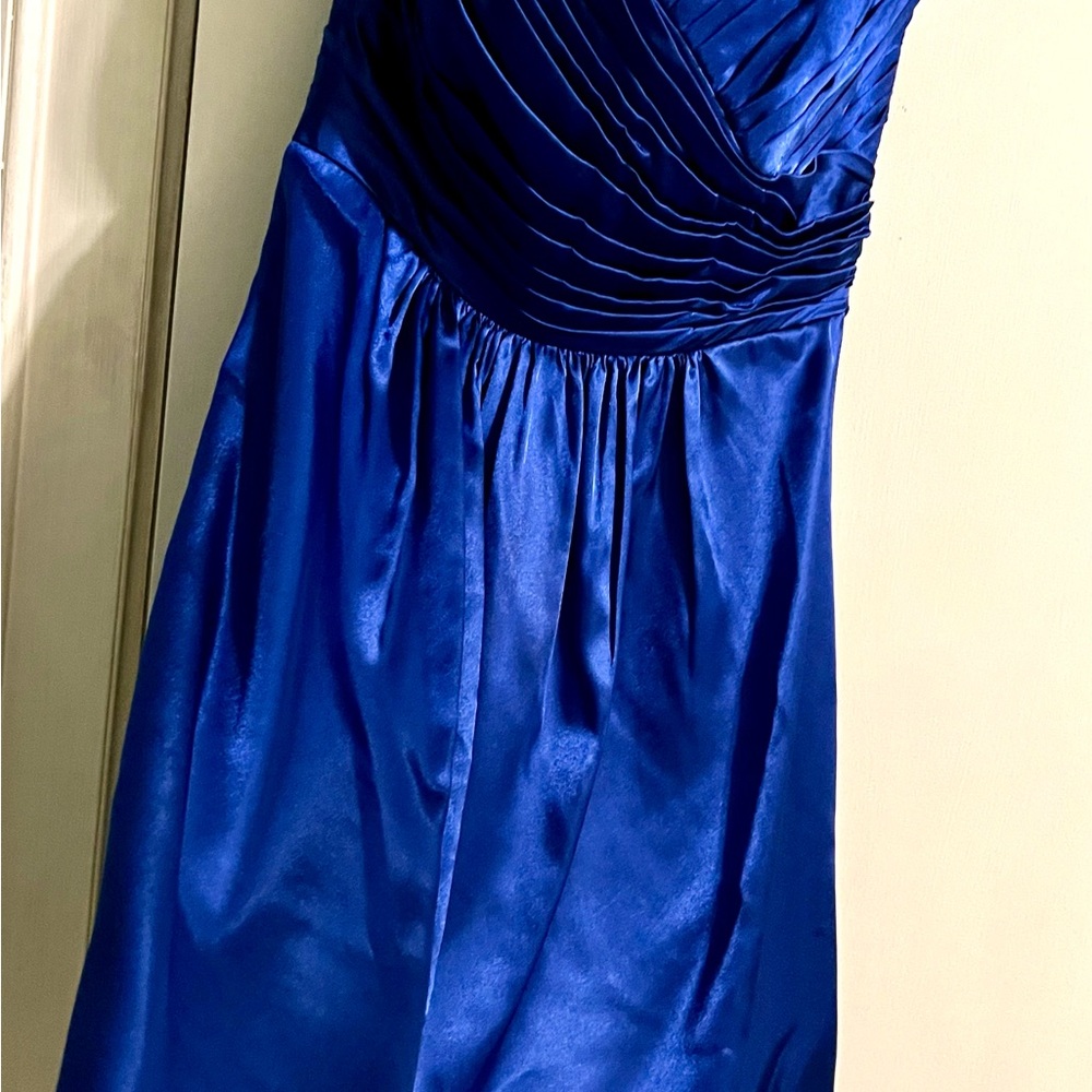 Elegant Blue Strapless Dress, B2 brand size 4 - Picture 9 of 14